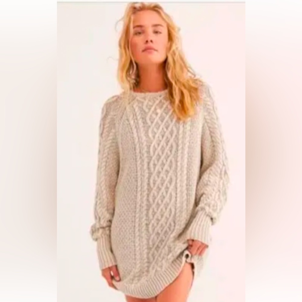 Free People On A Boat sweater dress in large or XL